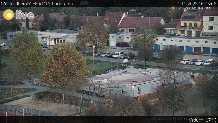 Město Uherské Hradiště - Panorama - 1.11.2025 v 16:45 Město Uherské Hradiště - Panorama - 1.11.2025 v 16:45