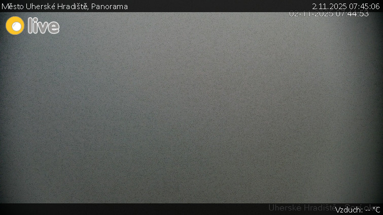 Město Uherské Hradiště - Panorama - 2.11.2025 v 07:45 Město Uherské Hradiště - Panorama - 2.11.2025 v 07:45