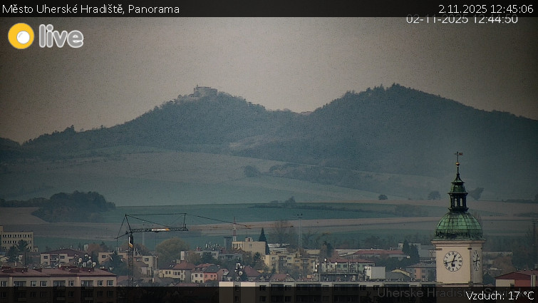 Město Uherské Hradiště - Panorama - 2.11.2025 v 12:45 Město Uherské Hradiště - Panorama - 2.11.2025 v 12:45