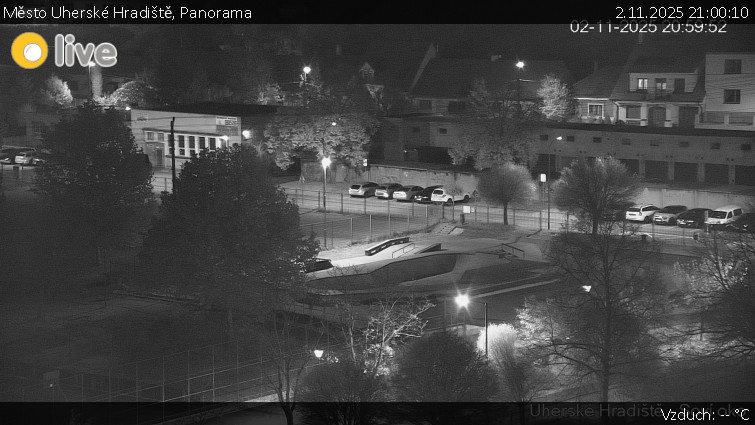 Město Uherské Hradiště - Panorama - 2.11.2025 v 21:00 Město Uherské Hradiště - Panorama - 2.11.2025 v 21:00