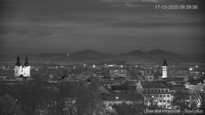 Město Uherské Hradiště - Panorama - 17.12.2025 v 07:00 Město Uherské Hradiště - Panorama - 17.12.2025 v 07:00