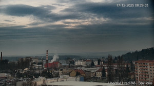 Město Uherské Hradiště - Panorama - 17.12.2025 v 08:30 Město Uherské Hradiště - Panorama - 17.12.2025 v 08:30