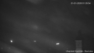 Město Uherské Hradiště - Panorama - 1.1.2026 v 01:30 Město Uherské Hradiště - Panorama - 1.1.2026 v 01:30