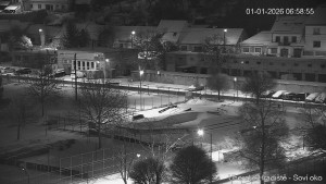 Město Uherské Hradiště - Panorama - 1.1.2026 v 07:00 Město Uherské Hradiště - Panorama - 1.1.2026 v 07:00