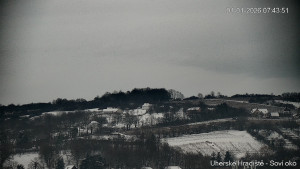 Město Uherské Hradiště - Panorama - 1.1.2026 v 07:45 Město Uherské Hradiště - Panorama - 1.1.2026 v 07:45