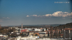 Město Uherské Hradiště - Panorama - 23.3.2026 v 12:00 Město Uherské Hradiště - Panorama - 23.3.2026 v 12:00