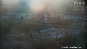 Město Uherské Hradiště - Panorama - 4.4.2026 v 07:00 Město Uherské Hradiště - Panorama - 4.4.2026 v 07:00