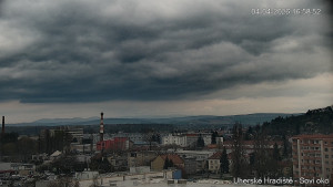Město Uherské Hradiště - Panorama - 4.4.2026 v 17:00 Město Uherské Hradiště - Panorama - 4.4.2026 v 17:00
