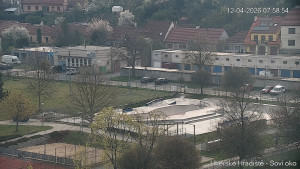 Město Uherské Hradiště - Panorama - 12.4.2026 v 08:00 Město Uherské Hradiště - Panorama - 12.4.2026 v 08:00