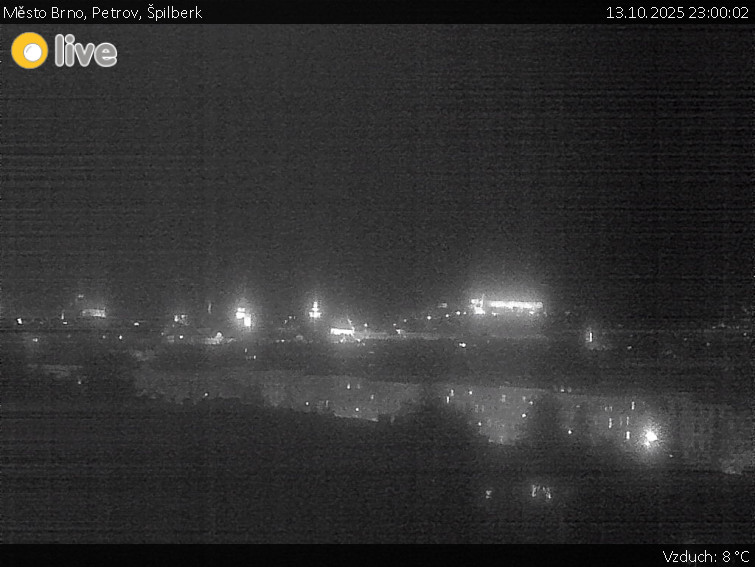 Město Brno - Petrov, Špilberk - 13.10.2025 v 23:00 Město Brno - Petrov, Špilberk - 13.10.2025 v 23:00