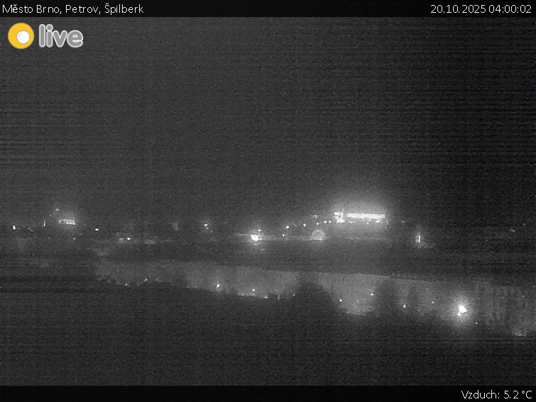 Město Brno - Petrov, Špilberk - 20.10.2025 v 04:00 Město Brno - Petrov, Špilberk - 20.10.2025 v 04:00