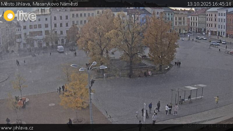 Město Jihlava - Masarykovo Náměstí - 13.10.2025 v 16:45 Město Jihlava - Masarykovo Náměstí - 13.10.2025 v 16:45