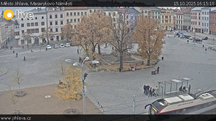 Město Jihlava - Masarykovo Náměstí - 15.10.2025 v 16:15 Město Jihlava - Masarykovo Náměstí - 15.10.2025 v 16:15