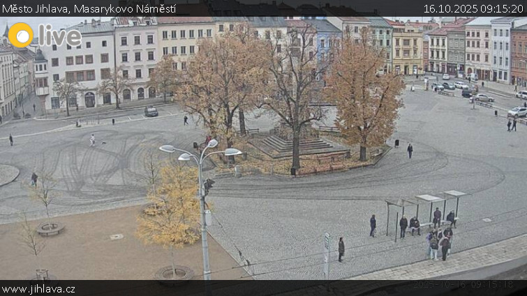 Město Jihlava - Masarykovo Náměstí - 16.10.2025 v 09:15 Město Jihlava - Masarykovo Náměstí - 16.10.2025 v 09:15