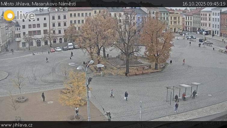 Město Jihlava - Masarykovo Náměstí - 16.10.2025 v 09:45 Město Jihlava - Masarykovo Náměstí - 16.10.2025 v 09:45