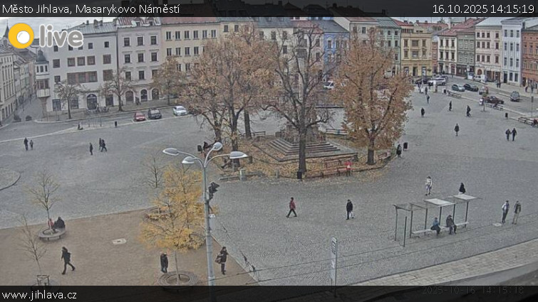 Město Jihlava - Masarykovo Náměstí - 16.10.2025 v 14:15 Město Jihlava - Masarykovo Náměstí - 16.10.2025 v 14:15