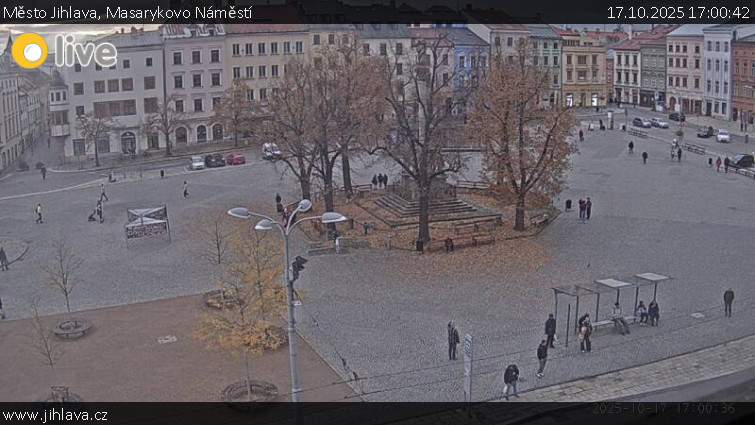 Město Jihlava - Masarykovo Náměstí - 17.10.2025 v 17:00 Město Jihlava - Masarykovo Náměstí - 17.10.2025 v 17:00