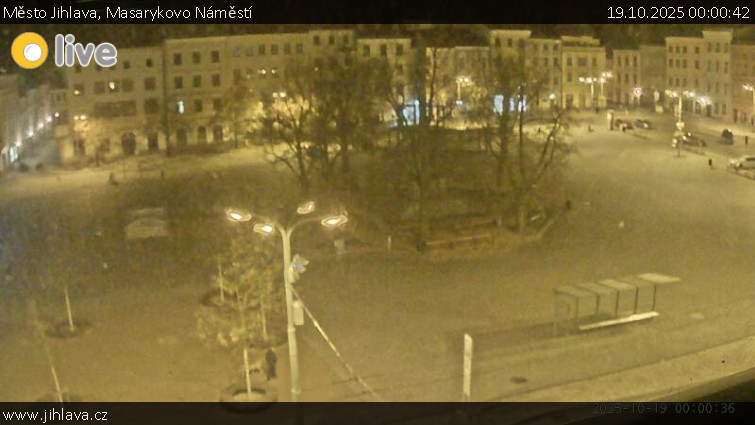 Město Jihlava - Masarykovo Náměstí - 19.10.2025 v 00:00 Město Jihlava - Masarykovo Náměstí - 19.10.2025 v 00:00