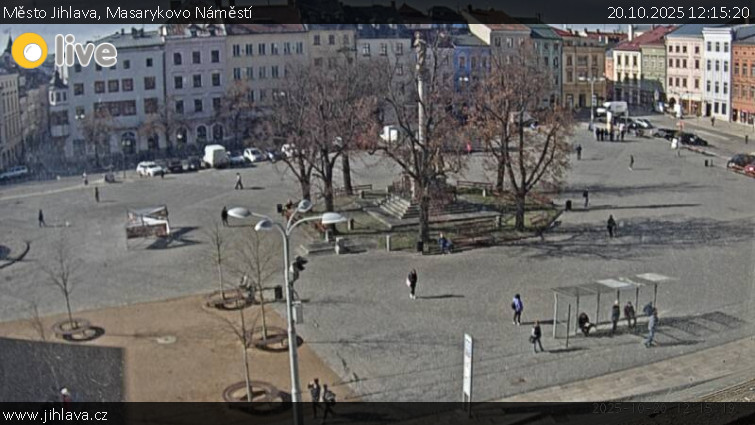 Město Jihlava - Masarykovo Náměstí - 20.10.2025 v 12:15 Město Jihlava - Masarykovo Náměstí - 20.10.2025 v 12:15