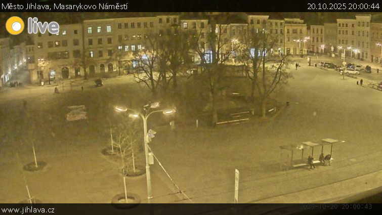 Město Jihlava - Masarykovo Náměstí - 20.10.2025 v 20:00 Město Jihlava - Masarykovo Náměstí - 20.10.2025 v 20:00
