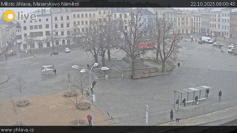 Město Jihlava - Masarykovo Náměstí - 22.10.2025 v 08:00 Město Jihlava - Masarykovo Náměstí - 22.10.2025 v 08:00