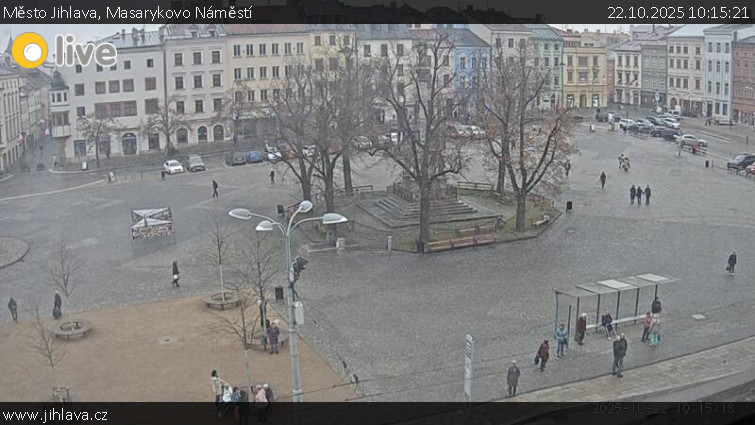 Město Jihlava - Masarykovo Náměstí - 22.10.2025 v 10:15 Město Jihlava - Masarykovo Náměstí - 22.10.2025 v 10:15