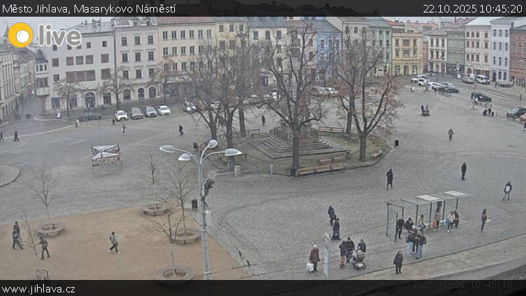 Město Jihlava - Masarykovo Náměstí - 22.10.2025 v 10:45 Město Jihlava - Masarykovo Náměstí - 22.10.2025 v 10:45