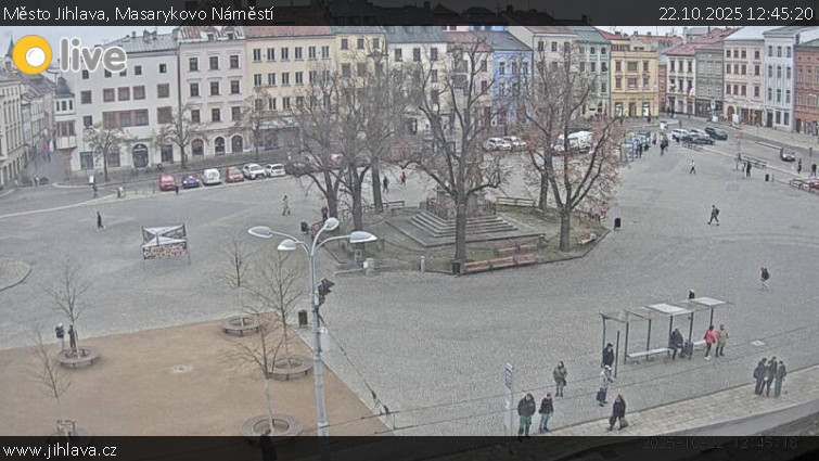 Město Jihlava - Masarykovo Náměstí - 22.10.2025 v 12:45 Město Jihlava - Masarykovo Náměstí - 22.10.2025 v 12:45