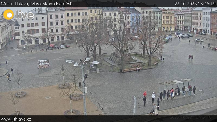 Město Jihlava - Masarykovo Náměstí - 22.10.2025 v 13:45 Město Jihlava - Masarykovo Náměstí - 22.10.2025 v 13:45
