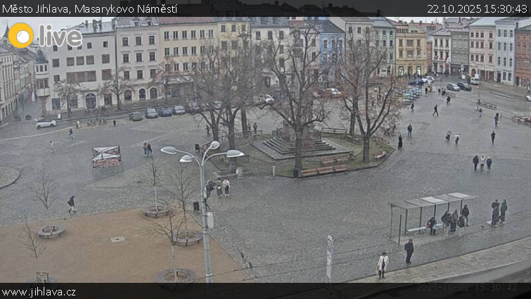 Město Jihlava - Masarykovo Náměstí - 22.10.2025 v 15:30 Město Jihlava - Masarykovo Náměstí - 22.10.2025 v 15:30