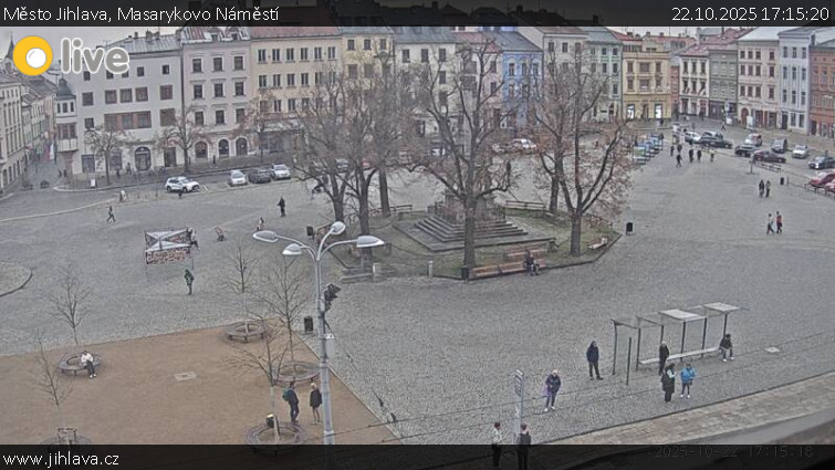 Město Jihlava - Masarykovo Náměstí - 22.10.2025 v 17:15 Město Jihlava - Masarykovo Náměstí - 22.10.2025 v 17:15