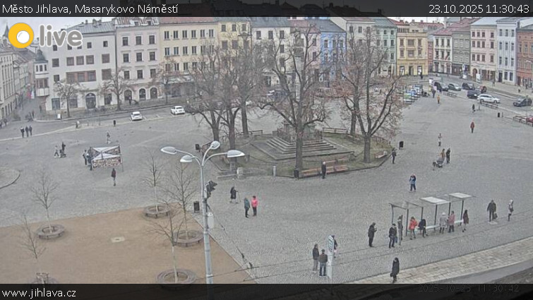 Město Jihlava - Masarykovo Náměstí - 23.10.2025 v 11:30 Město Jihlava - Masarykovo Náměstí - 23.10.2025 v 11:30