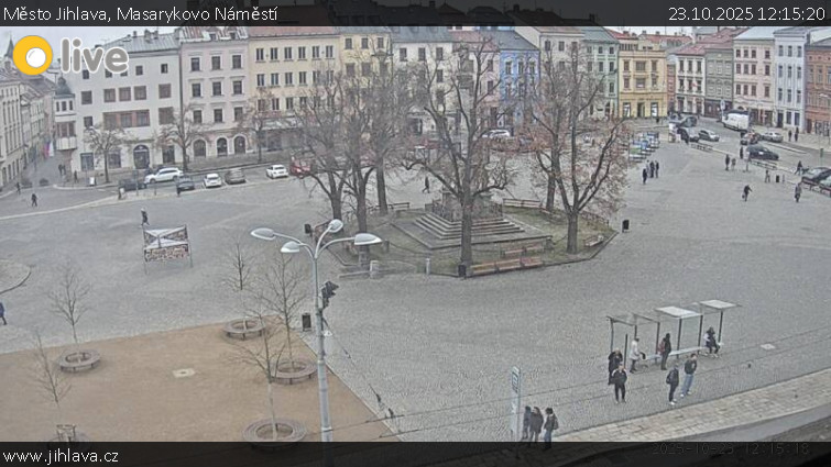Město Jihlava - Masarykovo Náměstí - 23.10.2025 v 12:15 Město Jihlava - Masarykovo Náměstí - 23.10.2025 v 12:15