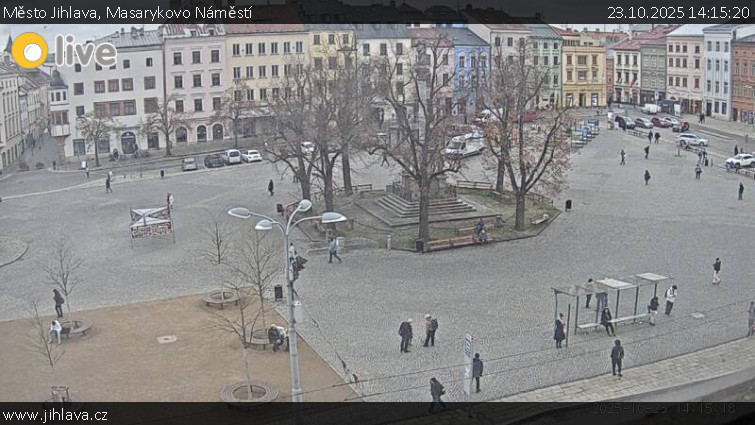 Město Jihlava - Masarykovo Náměstí - 23.10.2025 v 14:15 Město Jihlava - Masarykovo Náměstí - 23.10.2025 v 14:15