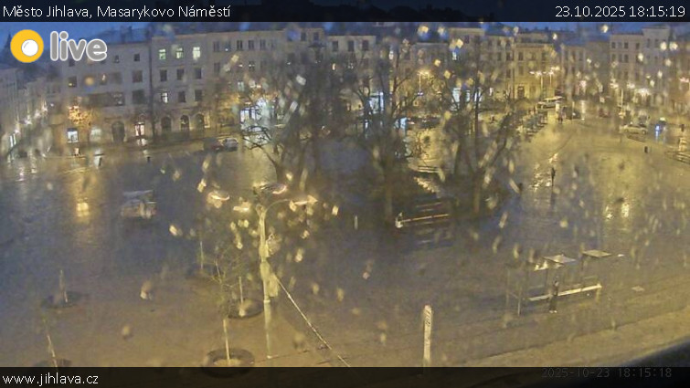 Město Jihlava - Masarykovo Náměstí - 23.10.2025 v 18:15 Město Jihlava - Masarykovo Náměstí - 23.10.2025 v 18:15