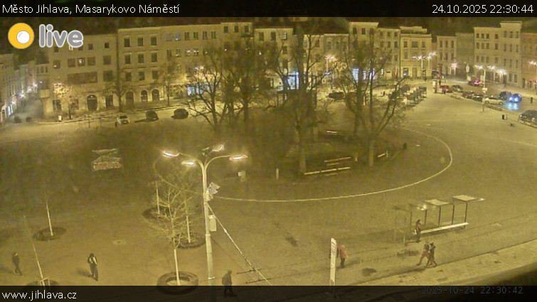Město Jihlava - Masarykovo Náměstí - 24.10.2025 v 22:30 Město Jihlava - Masarykovo Náměstí - 24.10.2025 v 22:30