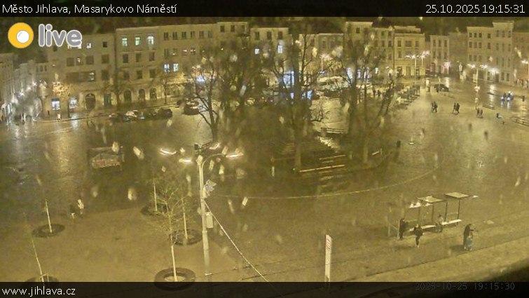 Město Jihlava - Masarykovo Náměstí - 25.10.2025 v 19:15 Město Jihlava - Masarykovo Náměstí - 25.10.2025 v 19:15