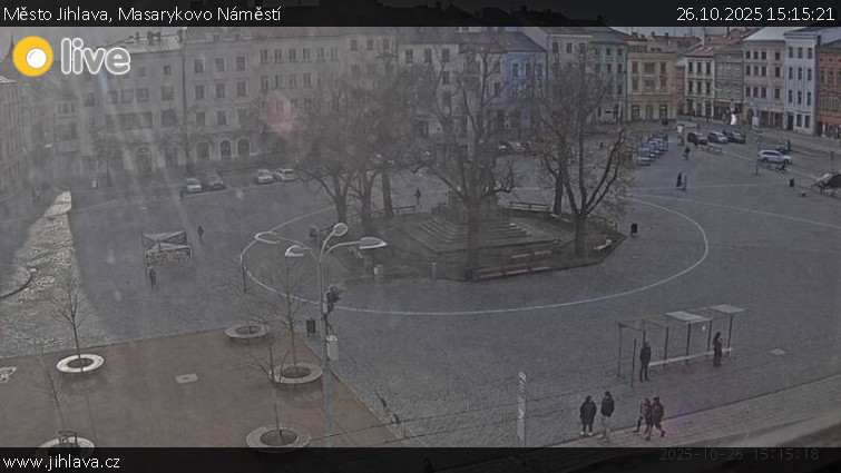Město Jihlava - Masarykovo Náměstí - 26.10.2025 v 15:15 Město Jihlava - Masarykovo Náměstí - 26.10.2025 v 15:15