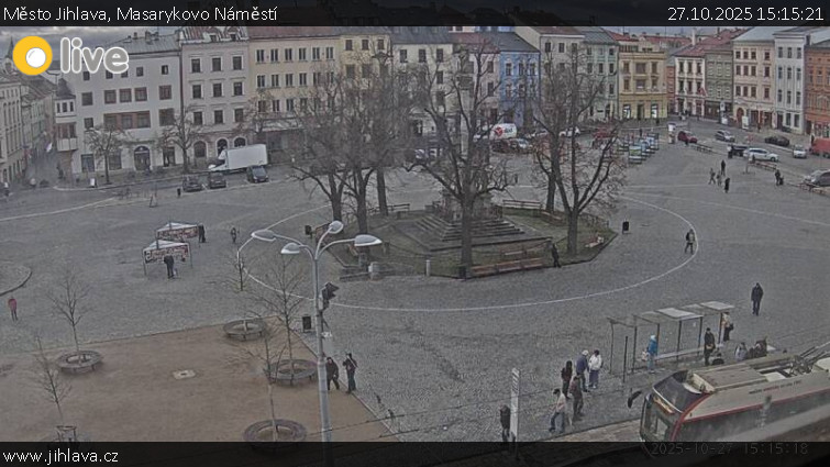 Město Jihlava - Masarykovo Náměstí - 27.10.2025 v 15:15 Město Jihlava - Masarykovo Náměstí - 27.10.2025 v 15:15