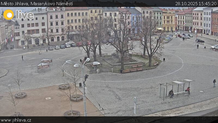 Město Jihlava - Masarykovo Náměstí - 28.10.2025 v 15:45 Město Jihlava - Masarykovo Náměstí - 28.10.2025 v 15:45