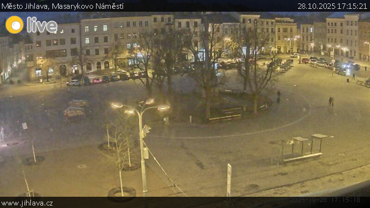 Město Jihlava - Masarykovo Náměstí - 28.10.2025 v 17:15 Město Jihlava - Masarykovo Náměstí - 28.10.2025 v 17:15