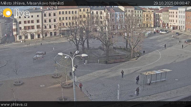 Město Jihlava - Masarykovo Náměstí - 29.10.2025 v 08:00 Město Jihlava - Masarykovo Náměstí - 29.10.2025 v 08:00