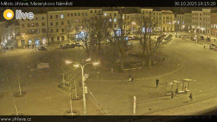Město Jihlava - Masarykovo Náměstí - 30.10.2025 v 18:15 Město Jihlava - Masarykovo Náměstí - 30.10.2025 v 18:15