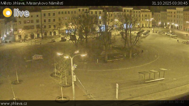 Město Jihlava - Masarykovo Náměstí - 31.10.2025 v 03:30 Město Jihlava - Masarykovo Náměstí - 31.10.2025 v 03:30
