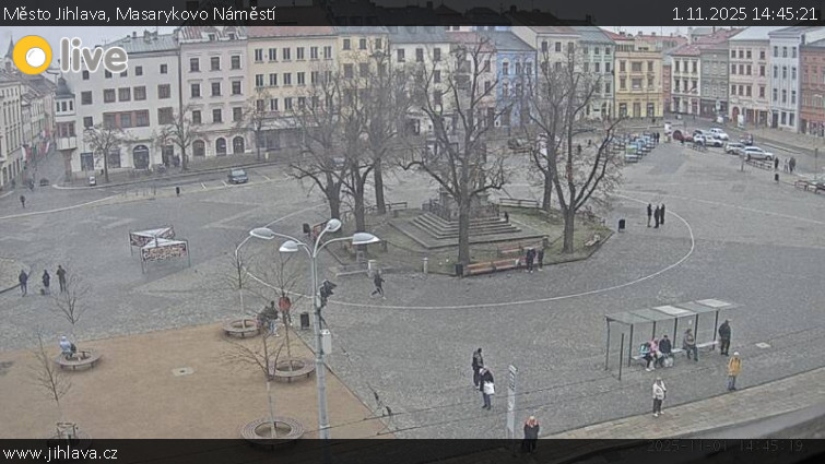 Město Jihlava - Masarykovo Náměstí - 1.11.2025 v 14:45 Město Jihlava - Masarykovo Náměstí - 1.11.2025 v 14:45