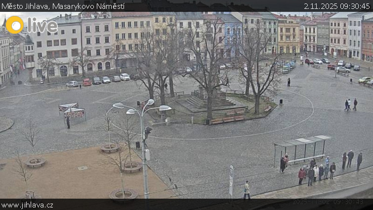 Město Jihlava - Masarykovo Náměstí - 2.11.2025 v 09:30 Město Jihlava - Masarykovo Náměstí - 2.11.2025 v 09:30