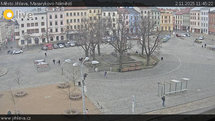 Město Jihlava - Masarykovo Náměstí - 2.11.2025 v 11:45 Město Jihlava - Masarykovo Náměstí - 2.11.2025 v 11:45