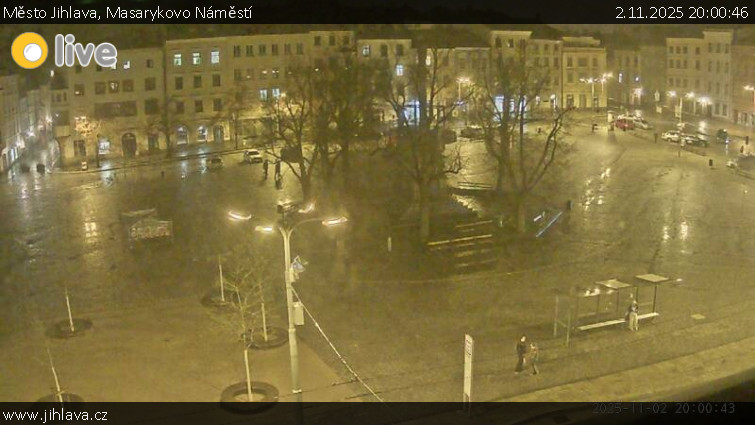 Město Jihlava - Masarykovo Náměstí - 2.11.2025 v 20:00 Město Jihlava - Masarykovo Náměstí - 2.11.2025 v 20:00