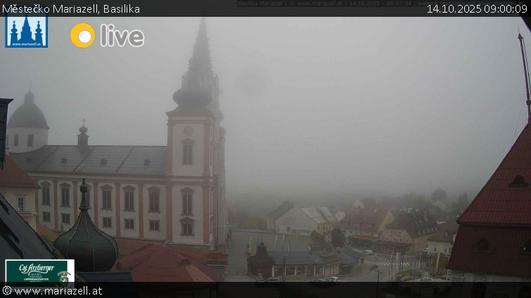 Městečko Mariazell - Basilika - 14.10.2025 v 09:00 Městečko Mariazell - Basilika - 14.10.2025 v 09:00