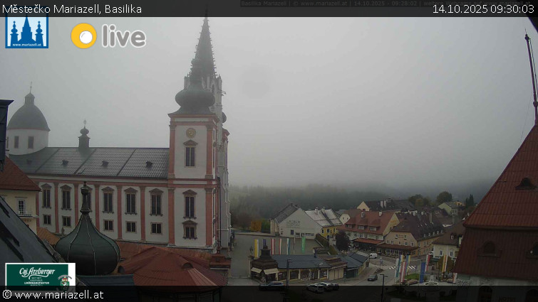 Městečko Mariazell - Basilika - 14.10.2025 v 09:30 Městečko Mariazell - Basilika - 14.10.2025 v 09:30